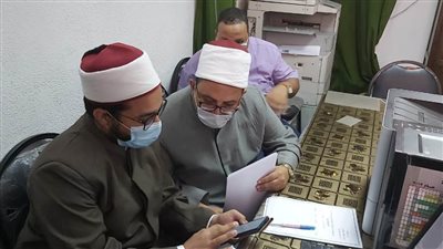 الاختبارات الأولية للالتحاق بدورات الحاسب الآلي بالأوقاف