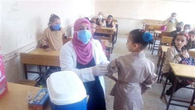 صحة الشرقية: تطعيم ٢٦٤ ألف طالب ضد الالتهاب السحائي