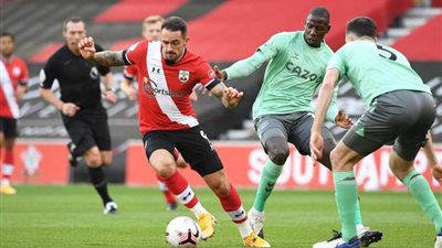 ساوثهامبتون يفوز علي ايفرتون بهدفين دون رد في الدوري الانجليزي