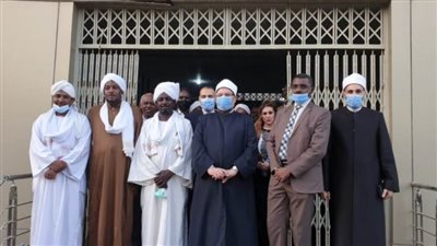 وزير الأوقاف يزور  مجمع الفقه الإسلامي بالخرطوم