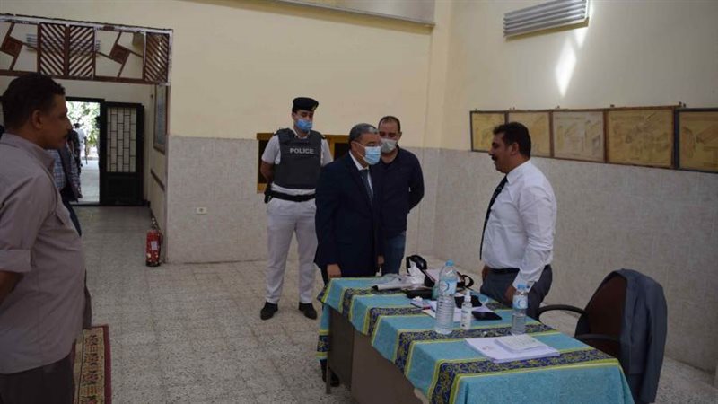 محافظ المنيا يتفقد