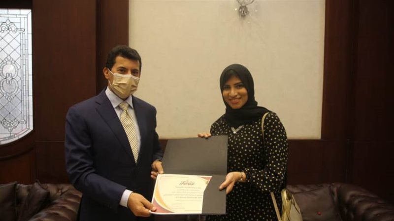 وزير الرياضة يكرم