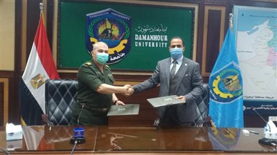 توقيع بروتوكول تعاون بين جامعة دمنهور والشركة الوطنية للإنتاج الحيواني