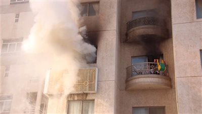 اختناق طفلين فى حريق شقة بالإسكندرية