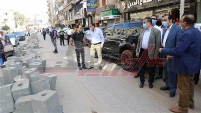 محافظ المنوفية يتفقد المشروعات الخدمية بمنوف