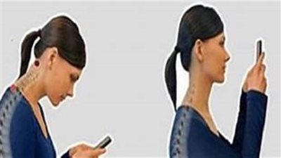 إليك تأثير استخدام الموبايل لفترة طويلة على الرقبة (فيديو)