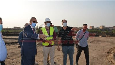 محافظ القليوبية يتابع أعمال تطوير طريق شركات البترول