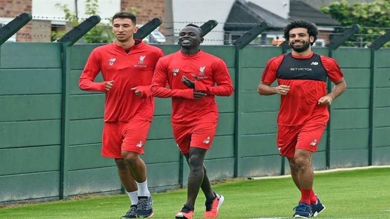 تدريبات فريق ليفربول