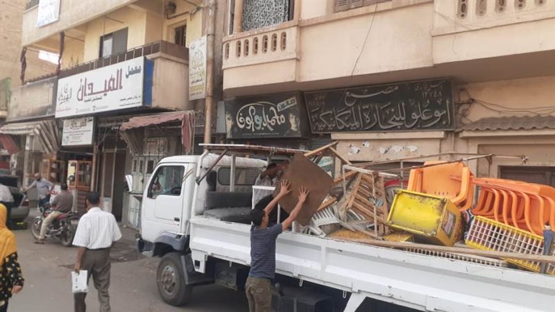 رفع الاشغالات التعديات