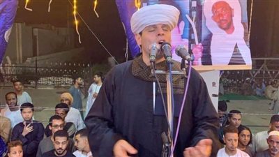 الشيخ محمود التهامي ينشد أجمل قصائده لجمهور إدفو بأسوان 