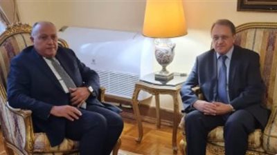 وزير الخارجية يبحث مع بوجدانوف مكافحة الإرهاب وخطوات تنفيذ المنطقة الصناعية الروسية