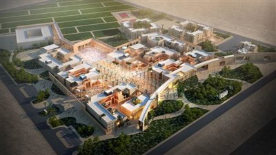 جامعة الملك سلمان صرح عملاق على مساحة 300 فدان بأرض الفيروز  (صور)