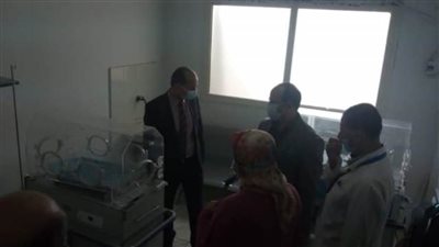 تشغيل ٧ حضانات بمستشفى كفر الدوار