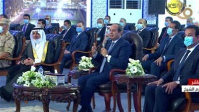 عاجل.. السيسي: خلال 6 شهور سيتم افتتاح أكبر محطة معالجة مياه في العالم