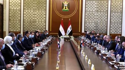 رئيس الوزراء يلقي كلمة في افتتاح أعمال اللجنة المصرية العراقية العليا المشتركة 