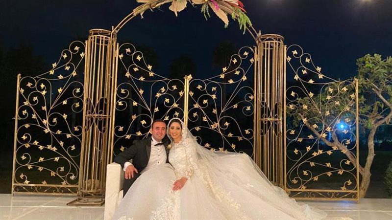 العروسان محمد وإسراء