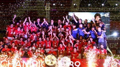 استاد السلام يستعد لاحتفال الأهلي بدرع الدوري 