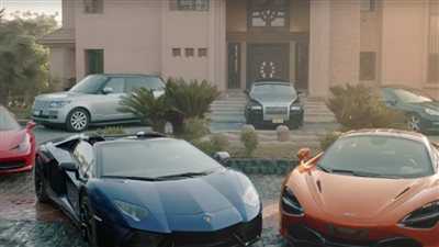 شاهد سيارة محمد رمضان الجديدة.. لوحة مميزة