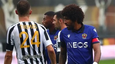 نيس يفوز علي أنجيه بثلاثية نظيفة في الدوري الفرنسي