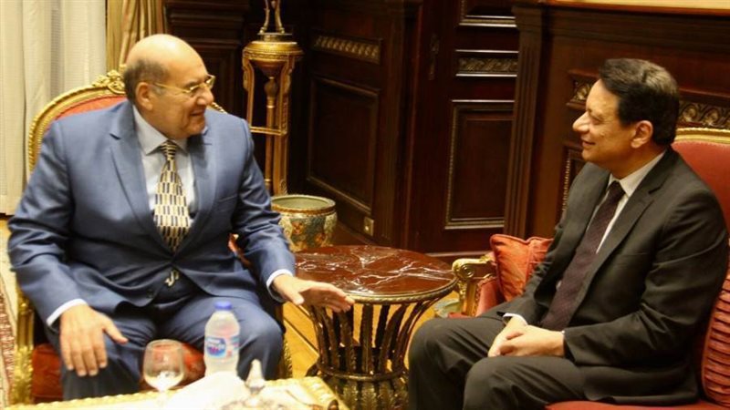 لقاء كرم جبر مع رئيس