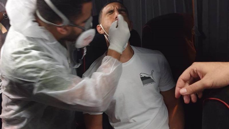 مسحة كورونا