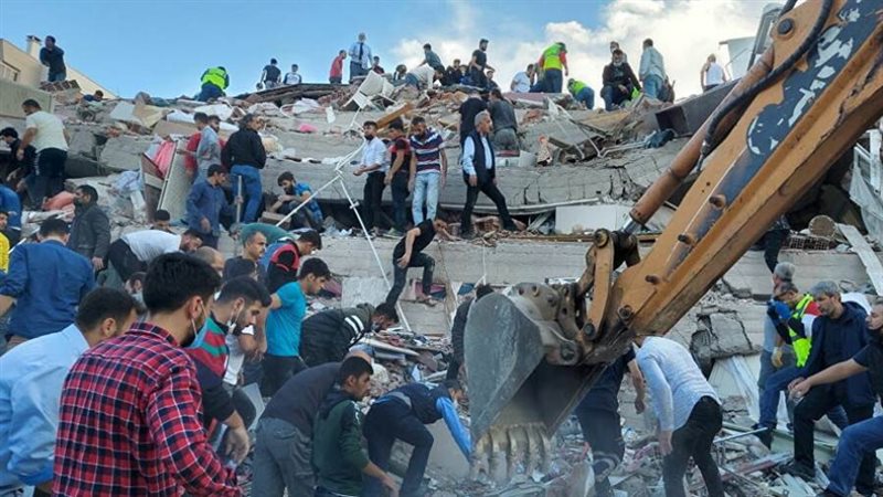 ضحايا زلزال