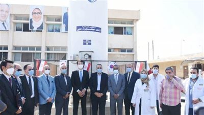 محافظ الشرقية يشهد تدشين وحدة الأشعة المقطعية