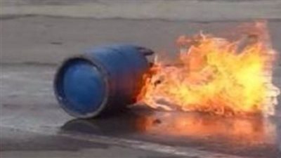 إصابة شخصين إثر انفجار أسطوانة غاز بطوخ