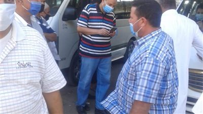 حملات مستمرة لمتابعة التزام السائقين والركاب بارتداء الكمامات بالبحيرة