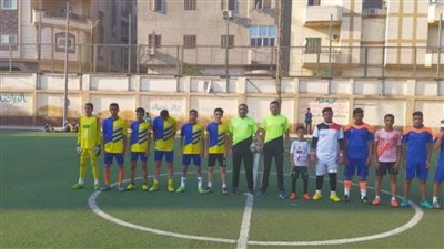 تأهل الشباب ومعلمين ببا لنهائى المينى فوتبول بنى سويف 
