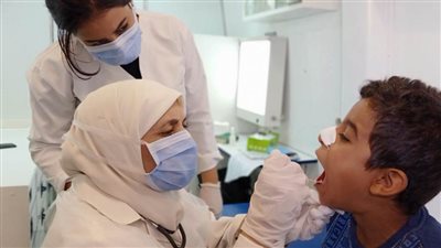 حياة كريمة: فحص وعلاج 1370 مواطنا بقرية العزيمة بسمالوط