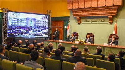 وزير العدل يشهد بدء عمل محاكم الإسكندرية بتقنية تجديد الحبس الاحتياطي 