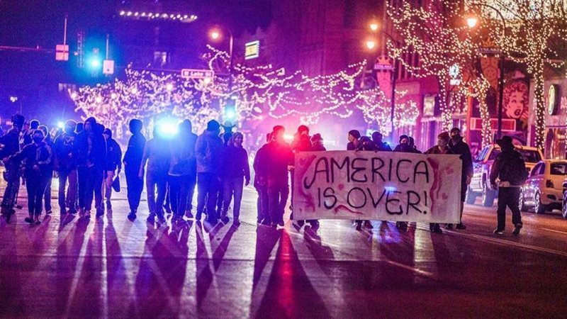 مظاهرة أمريكية