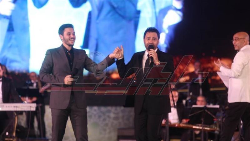 عاصي الحلاني في الحفل