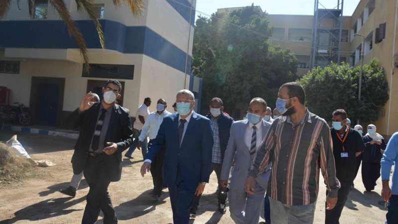 محافظ المنيا يتابع