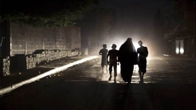 انقطاع التيار الكهربائي في كافة أنحاء سوريا