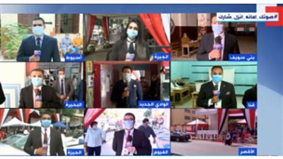 الالتزام بالكمامة في تنافس القنوات لتغطية انتخابات انتخابات النواب