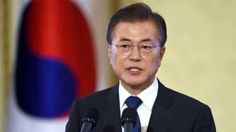 الرئيس الكوري الجنوبيمون