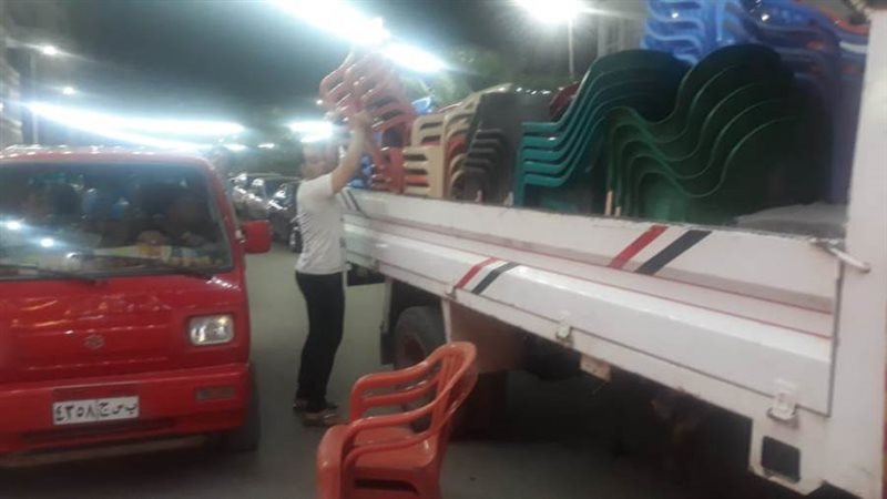 رفع الإشغالات والتعديات