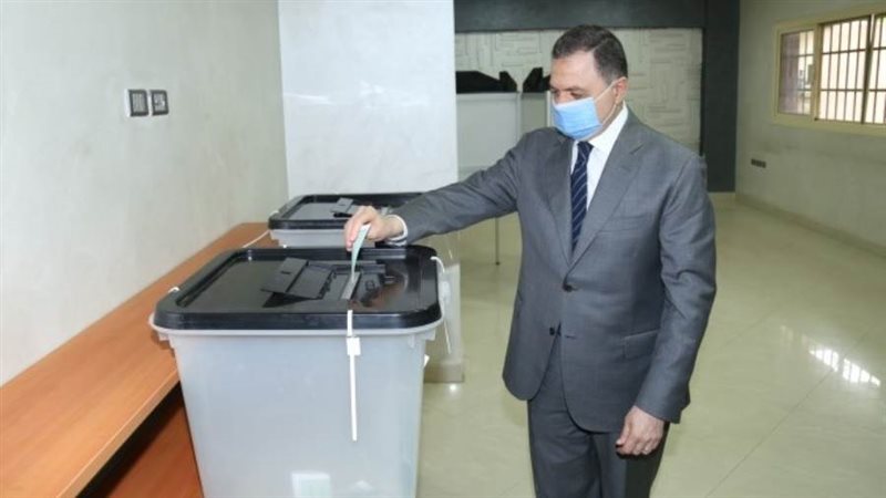 وزير الداخلية خلال