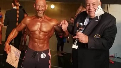مصري يحصد المركز الرابع عالميًا في كمال الأجسام 