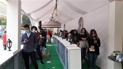 حضور لافت للشباب فى دائرة عابدين وقصر النيل 