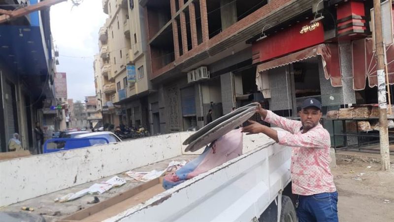 رفع الاشغالات والتعديات