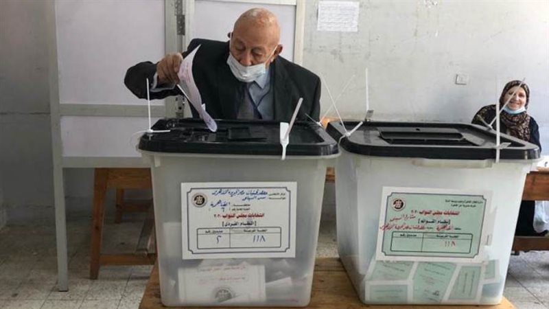 محمد فايق بصوته الانتخابي