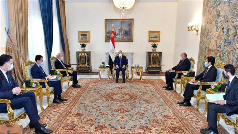 الرئيس السيسي يلتقي