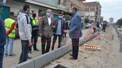 محافظ القليوبية يتفقد أعمال مشروع تطوير مدينة بنها