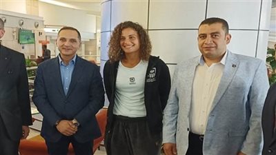 ميار شريف تعود لمصر اليوم بعد إنجاز بطولة تشارلستون