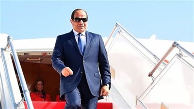 الرئيس السيسي يصل إلى أثينا في زيارة رسمية إلى اليونان