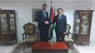 السفير حسام الدباس يستقبل نظيره الروسي الجديد في الإسكندرية