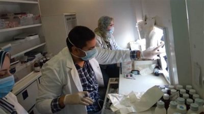 الكشف على 1624 مريضًا فى قافلة طبية مجانية بقرية الغلالبة بالبحيرة